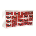 Stainless steel spray-paint traditional Chinese medicine cabinet